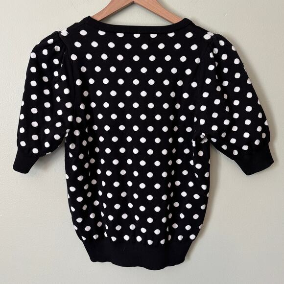 Philosophy Polka Dot Sweater, Size Medium Short Sleeve - Picture 3 of 7